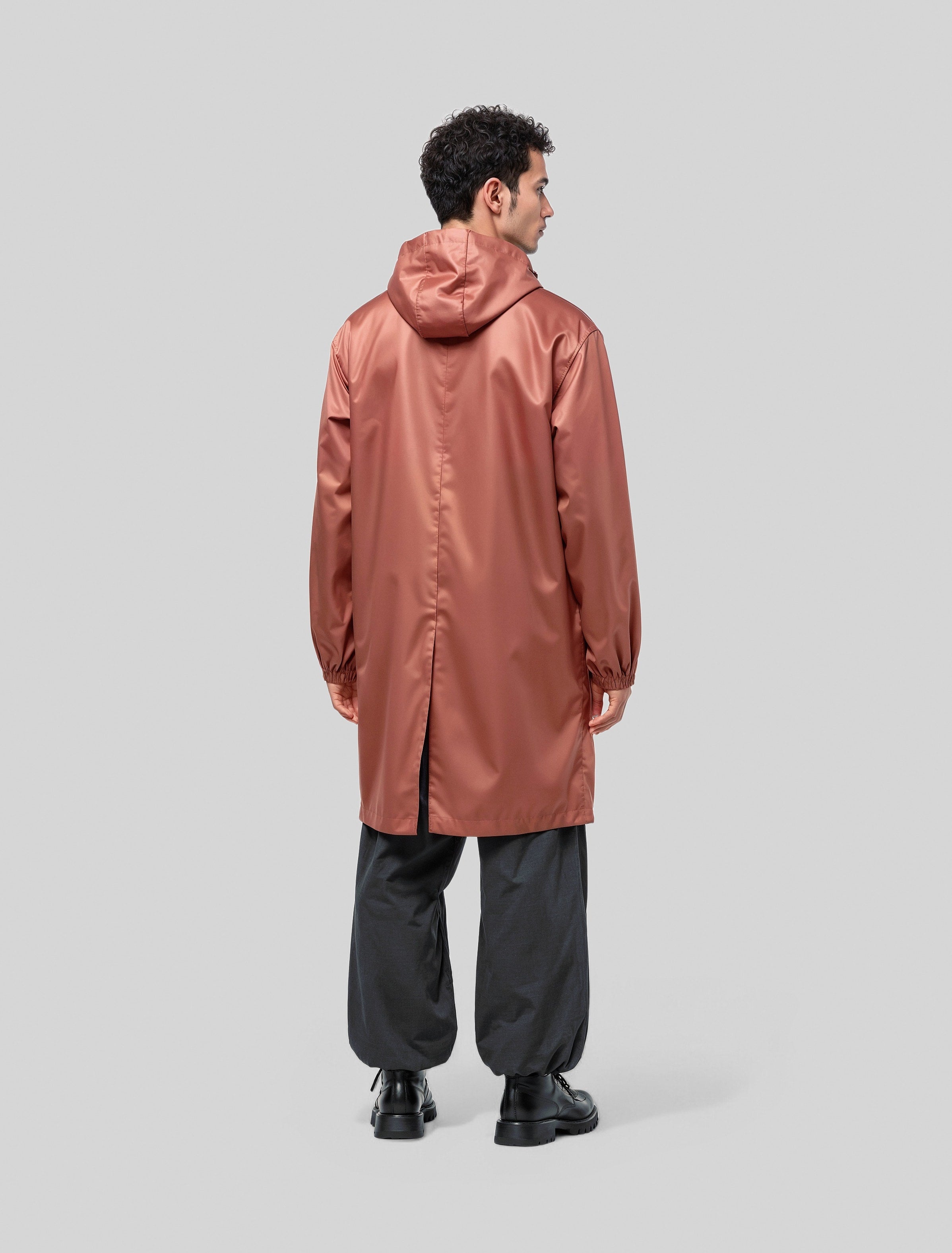 Button-Up Rain Coat