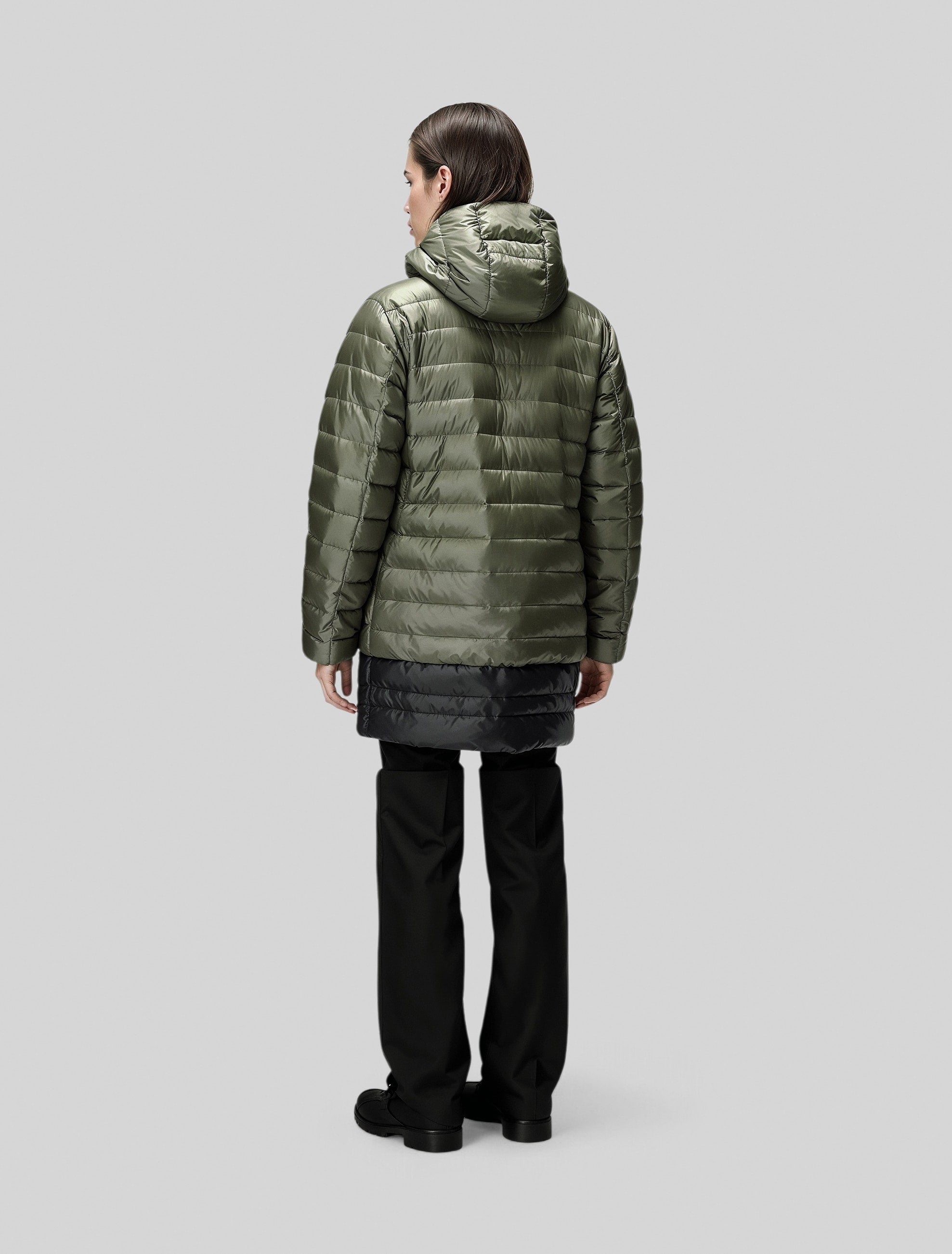 Long Quilted Parka