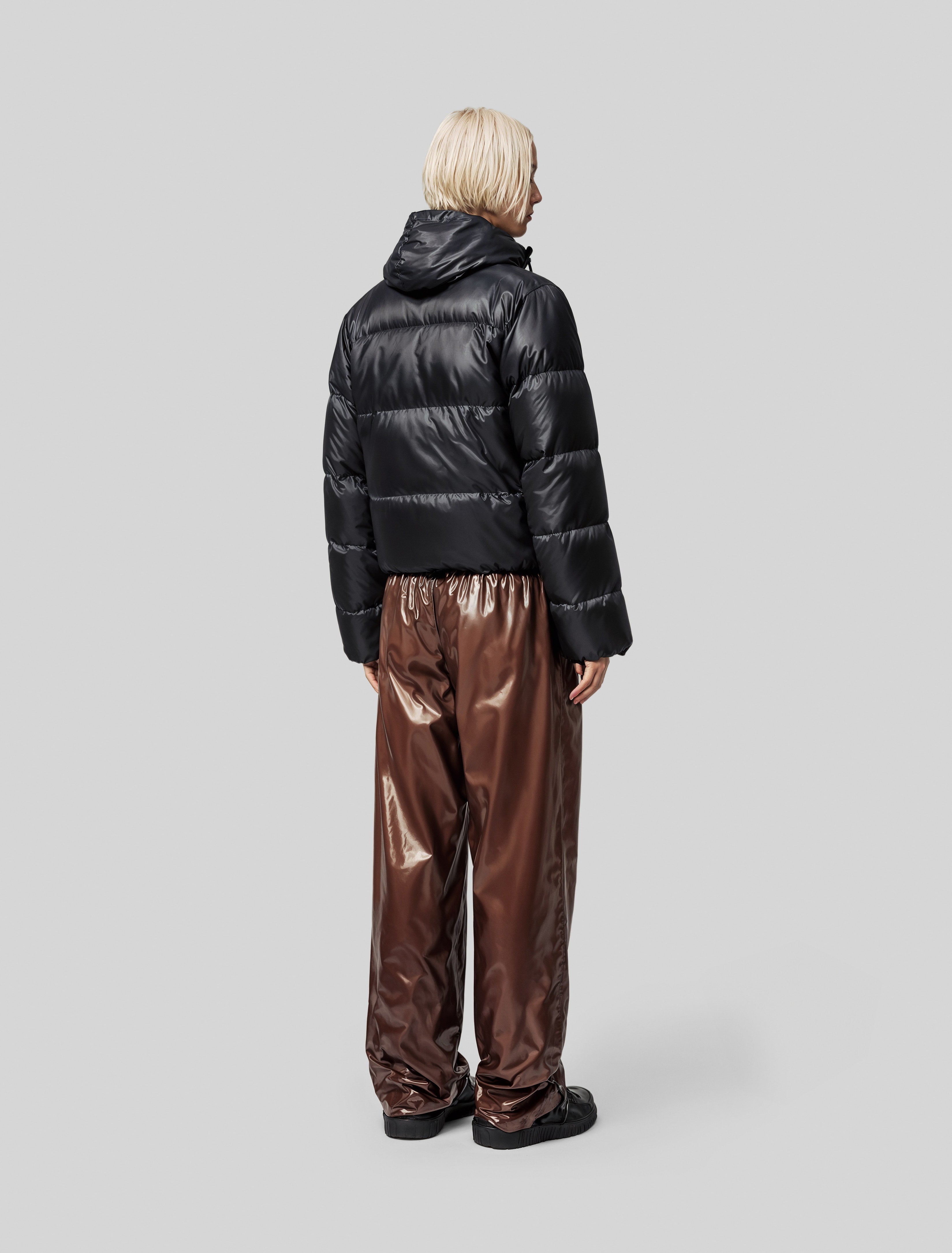 Cropped Hooded Parka