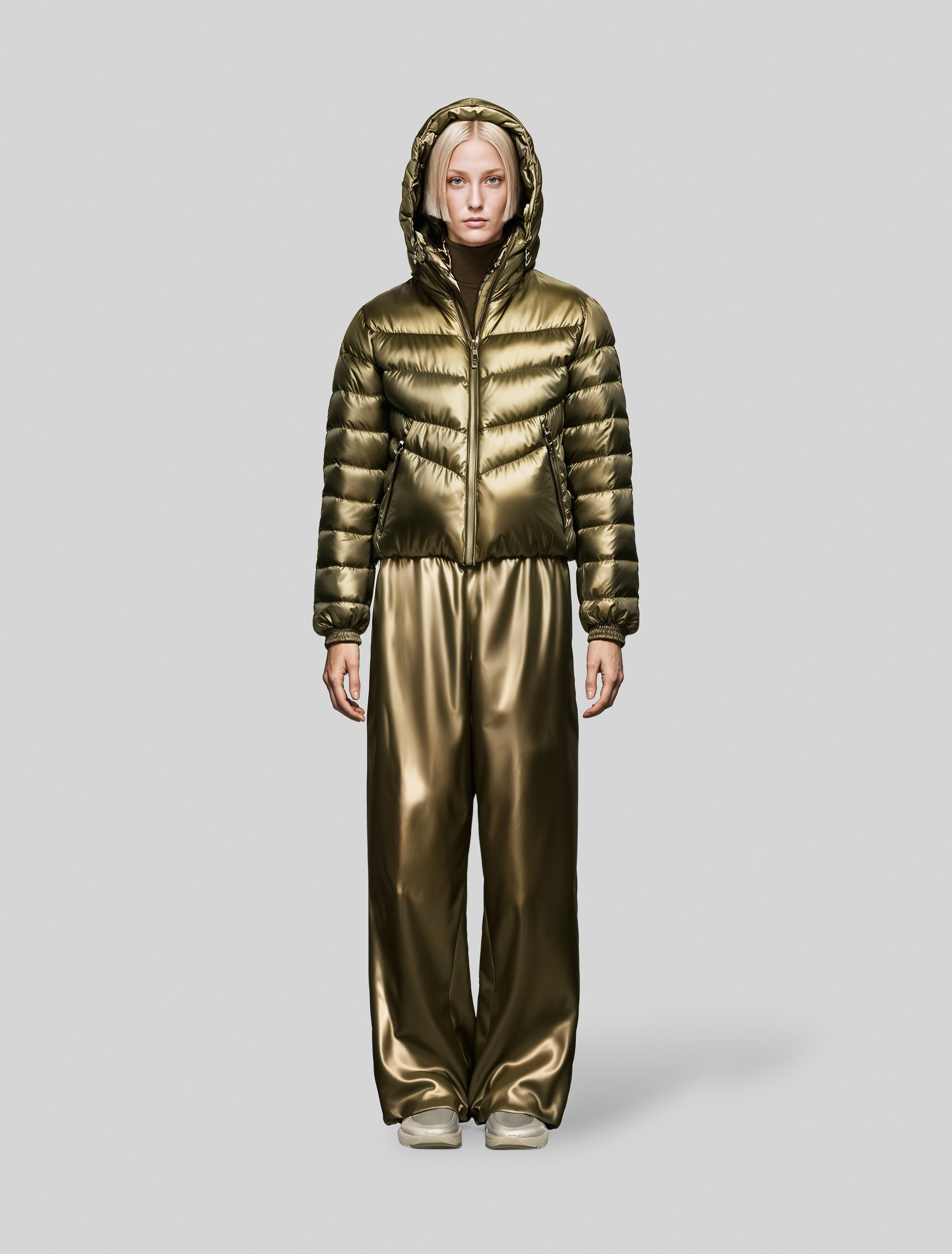 Cropped Puffer Jacket